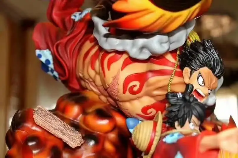52cm Anime One Piece Figure GK Luffy Figurine Gear Fourth Kimono Monkey D Luffy Action Figure Toys Collectible Model Doll Toys
52cm Anime One Piece Figure GK Luffy Figurine Gear Fourth Kimono Monkey D Luffy Action Figure Toys Collectible Model Doll Toys