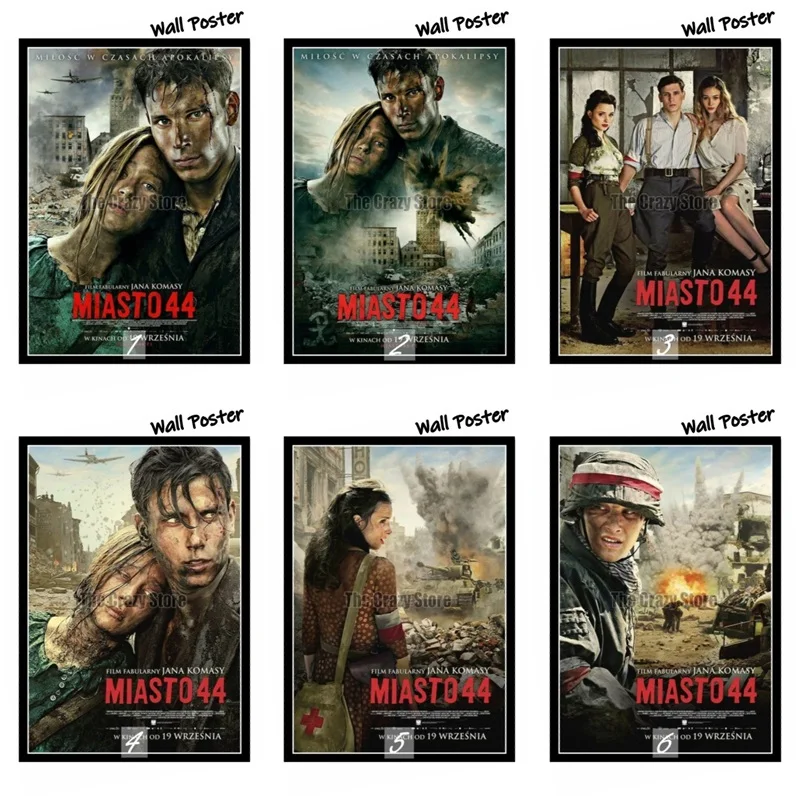 Warsaw '44 Classic Movie Home Decorative Painting White Kraft Paper Poster 42X30cm
Warsaw '44 Classic Movie Home Decorative Painting White Kraft Paper Poster 42X30cm