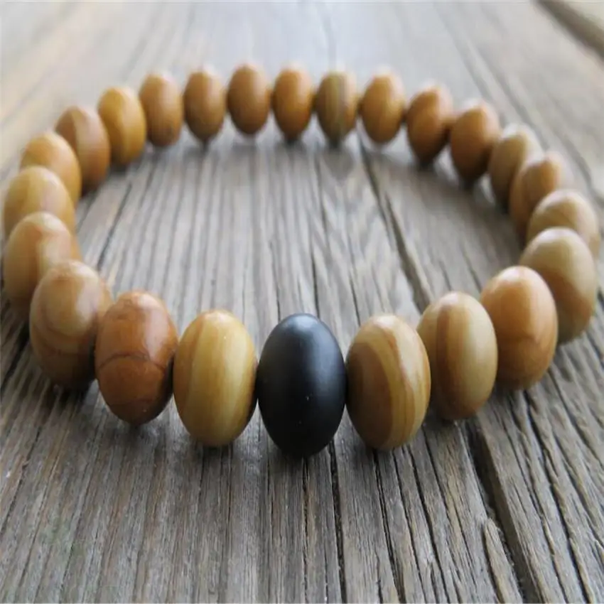 8mm Wood veins stone Obsidian Gemstone Mala Bracelet Pray Handmade Lucky Stretchy 7.5inches Yoga Unisex Spirituality Buddhism
8mm Wood veins stone Obsidian Gemstone Mala Bracelet Pray Handmade Lucky Stretchy 7.5inches Yoga Unisex Spirituality Buddhism