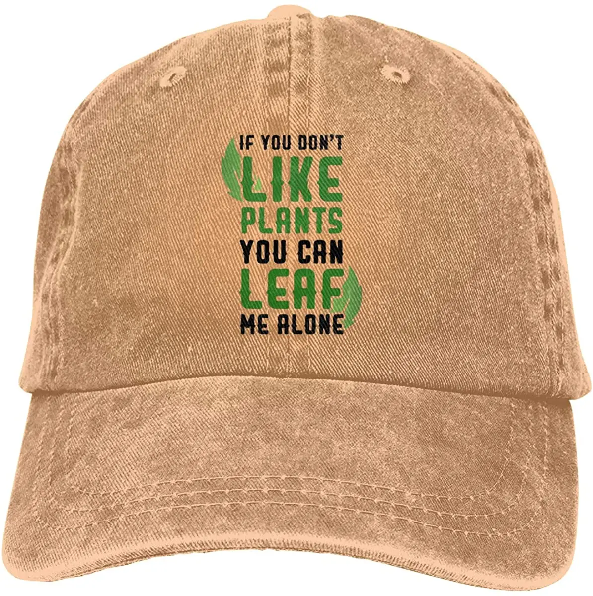 If You Don't Like Plants You Can Leaf Me Alone. Adult Denim Baseball Cap Sun Hat Cowboy Sports Hats
If You Don't Like Plants You Can Leaf Me Alone. Adult Denim Baseball Cap Sun Hat Cowboy Sports Hats