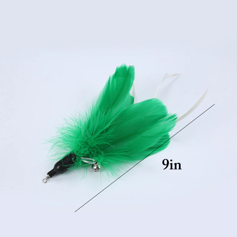 5PCS Cat Teaser Replacement Assorted Cat Feather Refill Cat Wand Refill Cat Funny Exercise Playing Without the Stick Dorakitten
5PCS Cat Teaser Replacement Assorted Cat Feather Refill Cat Wand Refill Cat Funny Exercise Playing Without the Stick Dorakitten
