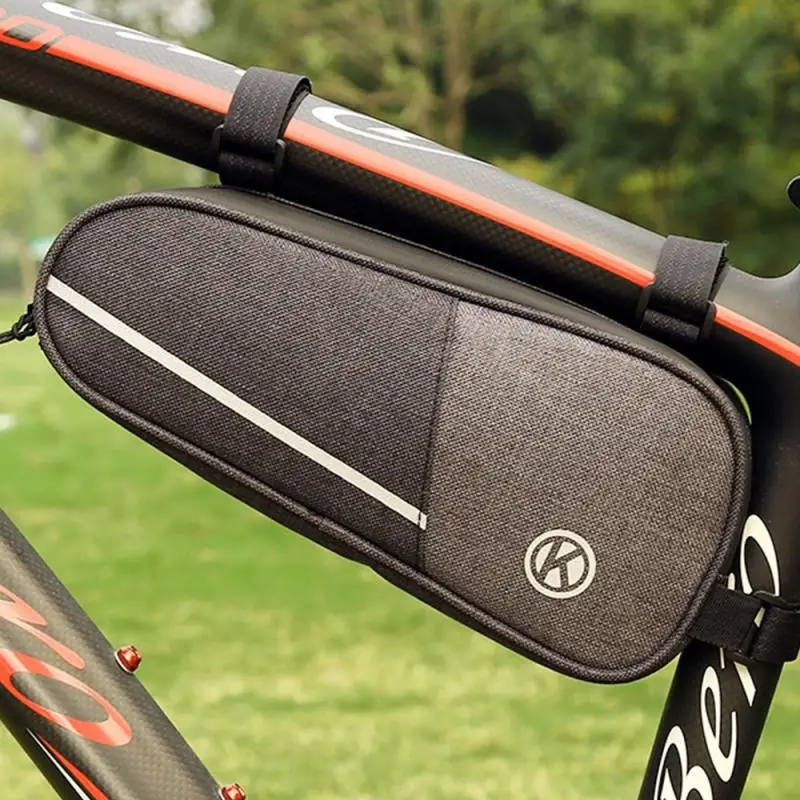 Waterproof Bike Panniers Cycling Bag Accessories Nylon reflective effect Triangle Frame Front Tube Frame Bag Phone Bicycle Bags
Waterproof Bike Panniers Cycling Bag Accessories Nylon reflective effect Triangle Frame Front Tube Frame Bag Phone Bicycle Bags