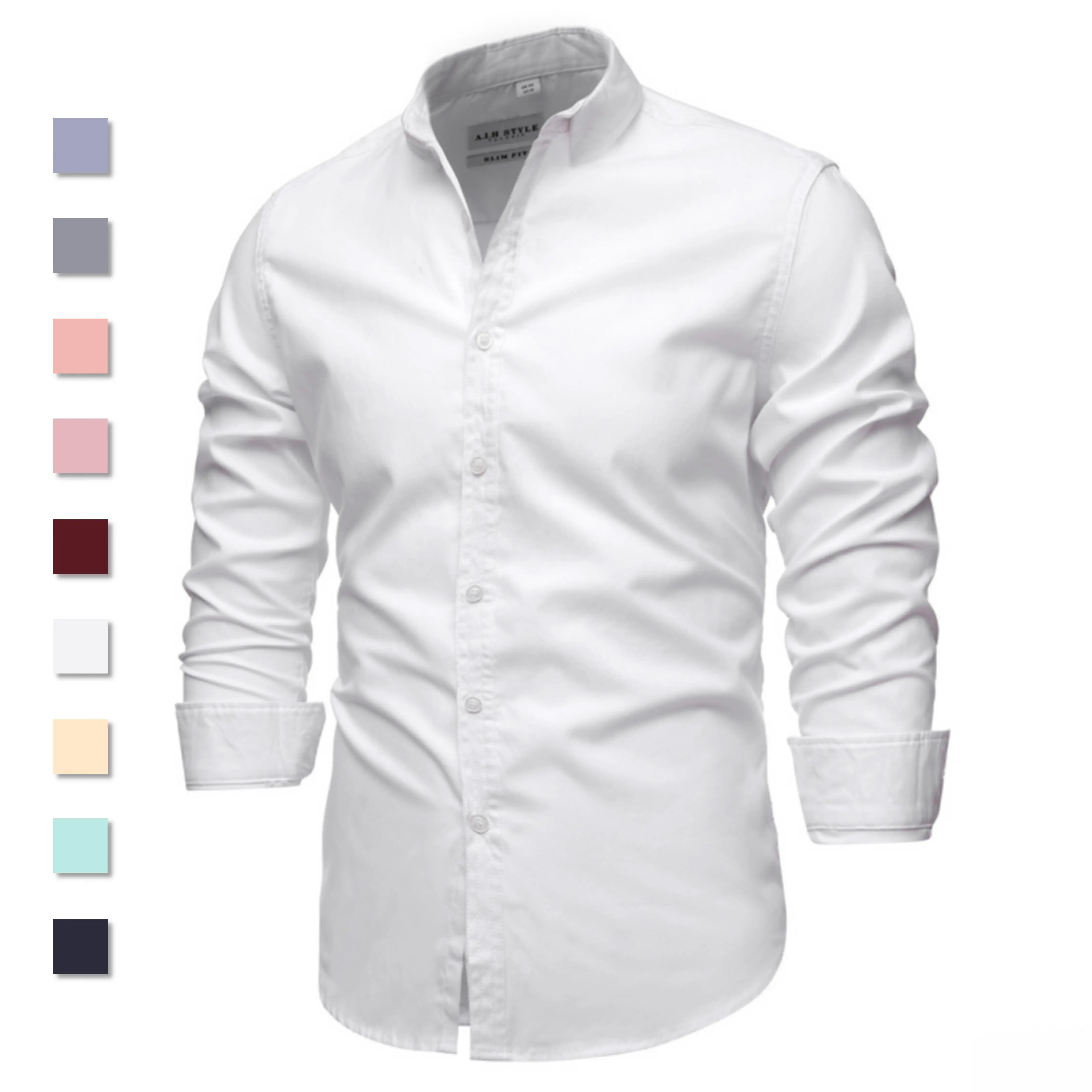 2021New 100% camisa en Oxford de los hombrescasuales de camisamanga larga para hombre Camisas Slim Fit los hombres Social camisa
2021New 100% camisa en Oxford de los hombrescasuales de camisamanga larga para hombre Camisas Slim Fit los hombres Social camisa