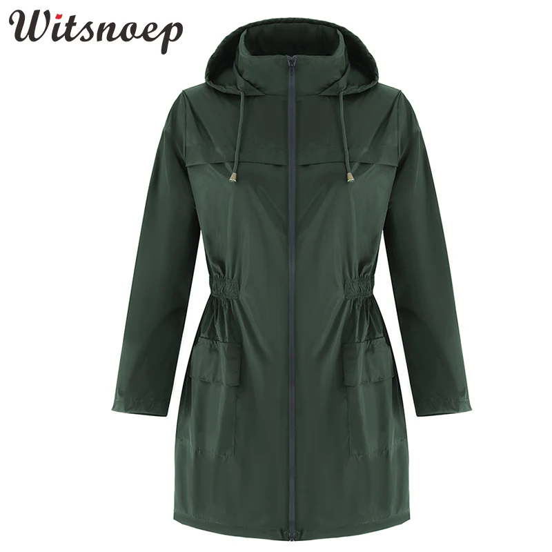 Super Quality 2021 Spring Autumn Waterproof Jacket Women With A Hood Casual Tunic Long Sleeve Coat Female Clothes
Super Quality 2021 Spring Autumn Waterproof Jacket Women With A Hood Casual Tunic Long Sleeve Coat Female Clothes