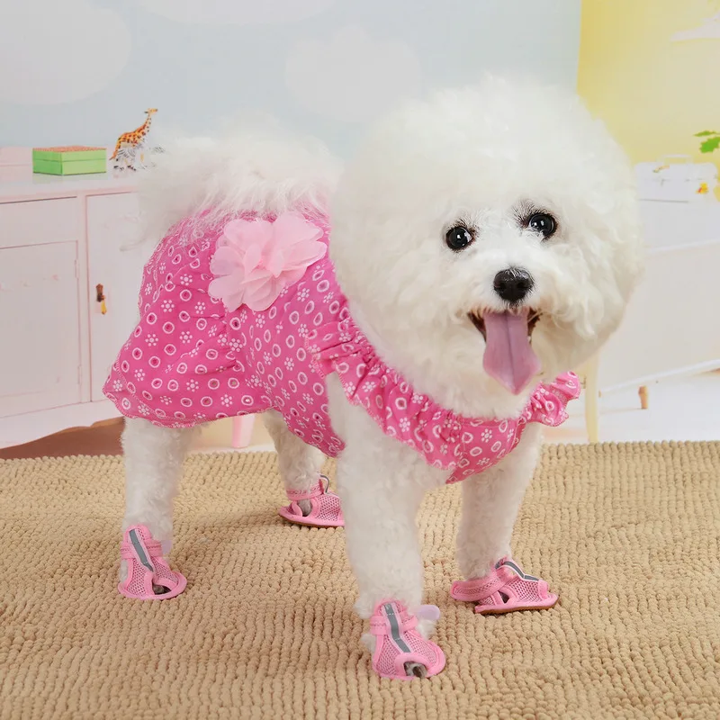 Lovely Pet Dog Lace Flower Skirts Cotton Summer Pet Princess Dress Wedding Dog Clothes For Small Medium Dogs
Lovely Pet Dog Lace Flower Skirts Cotton Summer Pet Princess Dress Wedding Dog Clothes For Small Medium Dogs