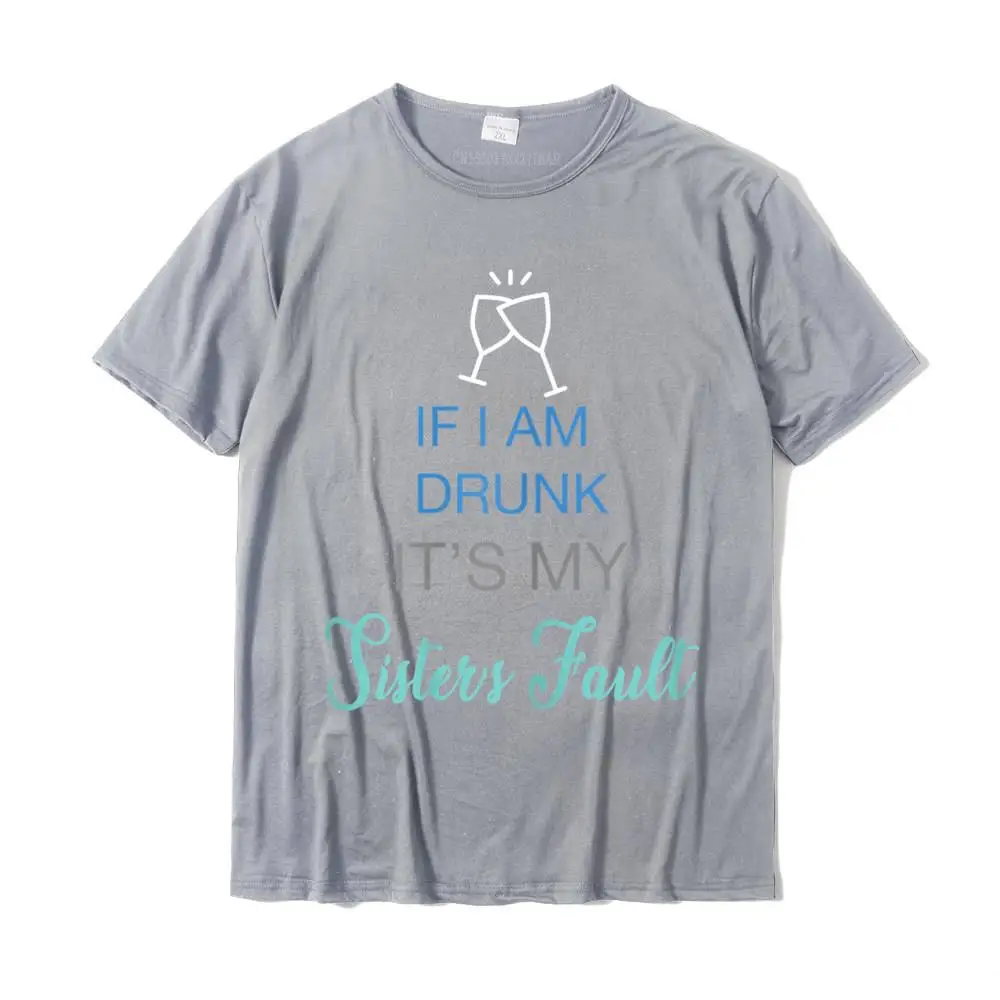 Женская футболка для напитков если я пьян это вина моей сестры забавная