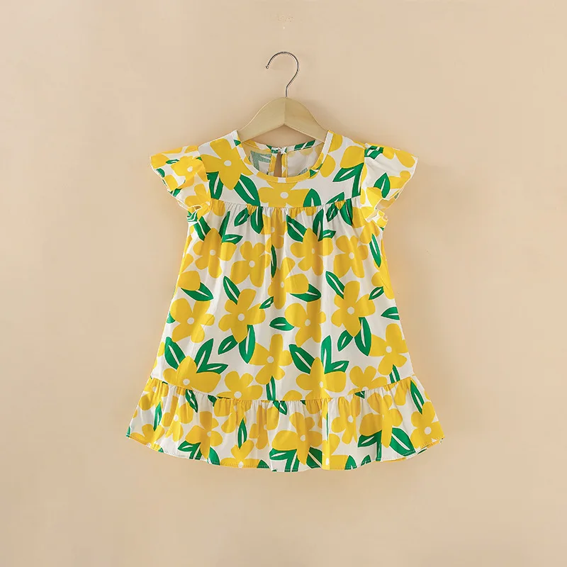 Cotton A-line skirt dress spring women's lace sleeves children's clothing cartoon print children's dress 7119 10
Cotton A-line skirt dress spring women's lace sleeves children's clothing cartoon print children's dress 7119 10