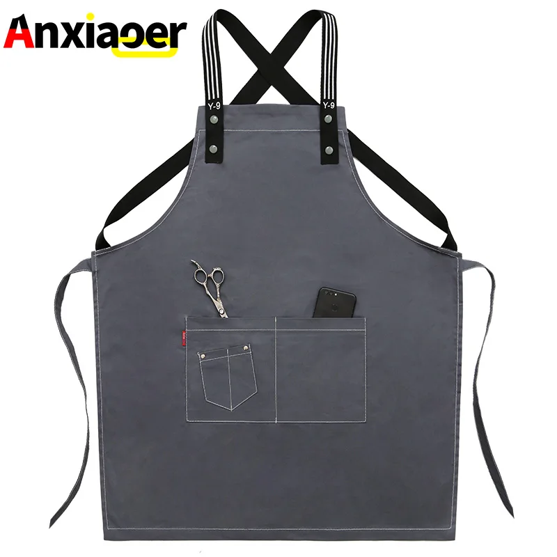 Apron Korean fashion denim custom printed LOGO oil-proof kitchen milk tea men and women home overalls baking restaurant
Apron Korean fashion denim custom printed LOGO oil-proof kitchen milk tea men and women home overalls baking restaurant
