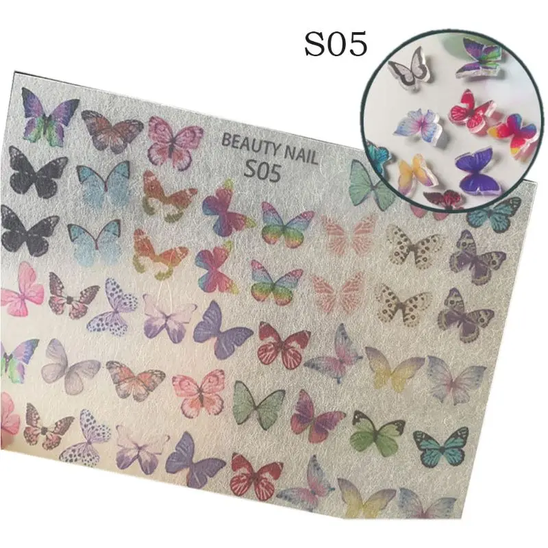 3D Colorful Butterfly Sheet Heat Shrink Handmade Mini Fairy Nail Art DIY Decor G6KE
3D Colorful Butterfly Sheet Heat Shrink Handmade Mini Fairy Nail Art DIY Decor G6KE
