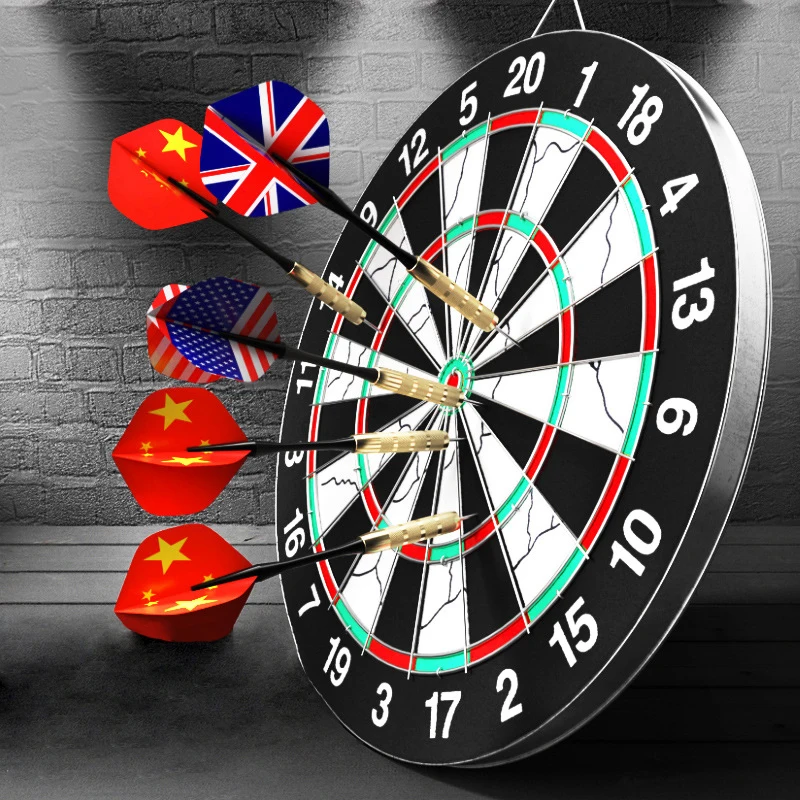 Double-sided Flocking Dart Board Steel Tipped Darts Competition KTV Entertainment and Leisure with Darts Indoor fitness
Double-sided Flocking Dart Board Steel Tipped Darts Competition KTV Entertainment and Leisure with Darts Indoor fitness