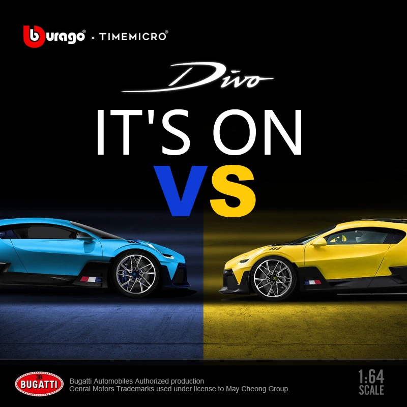 Модель автомобиля Bugatti Divo, Micro + Bburago, дисплей из металлического сплава, 1:64 раза, подарки, 2 цвета
Модель автомобиля Bugatti Divo, Micro + Bburago, дисплей из металлического сплава, 1:64 раза, подарки, 2 цвета