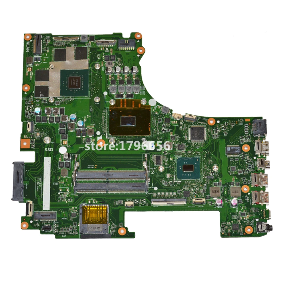 GL753VD Motherboard I7-7700HQ GTX1050M-4G For Asus GL753E GL753V GL753 laptop Motherboard GL753VD Mainboard GL753VD Motherboard
GL753VD Motherboard I7-7700HQ GTX1050M-4G For Asus GL753E GL753V GL753 laptop Motherboard GL753VD Mainboard GL753VD Motherboard