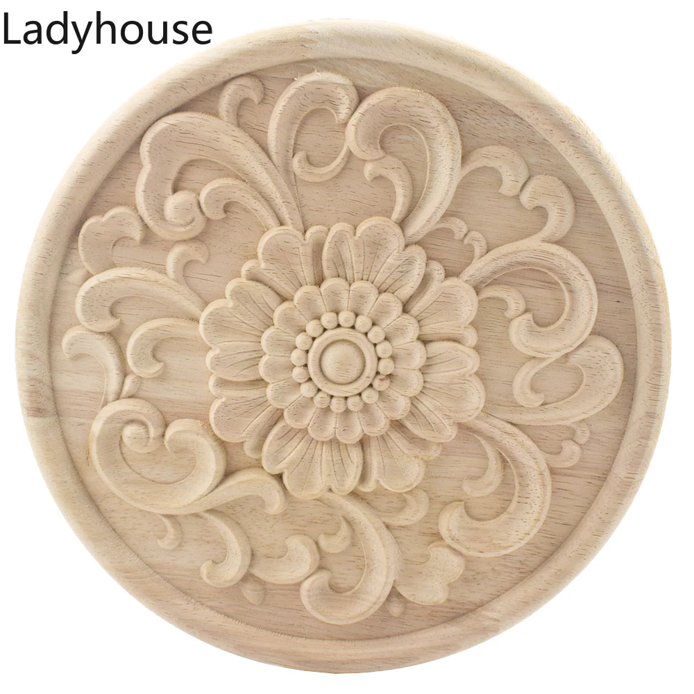 2PCS Wood Applique Wood Furniture Decoration Wood Decal Unpainted Onlay Flower Wooden Walls Home Decoration Window Decoration
2PCS Wood Applique Wood Furniture Decoration Wood Decal Unpainted Onlay Flower Wooden Walls Home Decoration Window Decoration