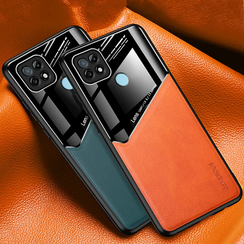 Противоударный мягкий чехол с рамкой для OPPO Realme C20 C21 V11 V13 V15 Q3, чехол для Realme 8 Pro 8 4G, стеклянная кожаная текстура, Магнитный чехол
Противоударный мягкий чехол с рамкой для OPPO Realme C20 C21 V11 V13 V15 Q3, чехол для Realme 8 Pro 8 4G, стеклянная кожаная текстура, Магнитный чехол