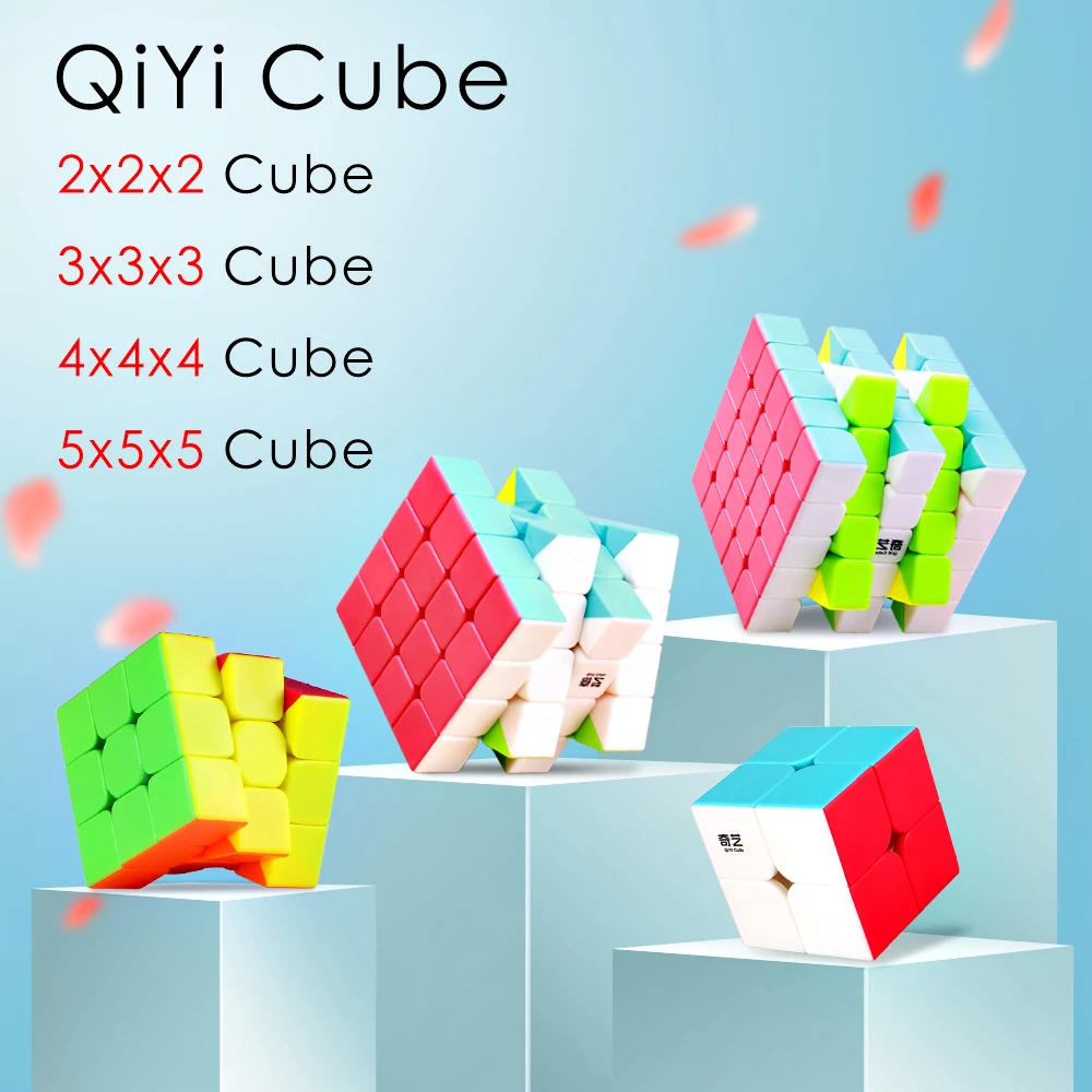 

Qiyi Qidi S 2x2x2 magic puzzle cube stickerless Warrior S 3x3x3 speed qiyi cubes professional qiyi 2x2 3x3 4x4 5x5 cube