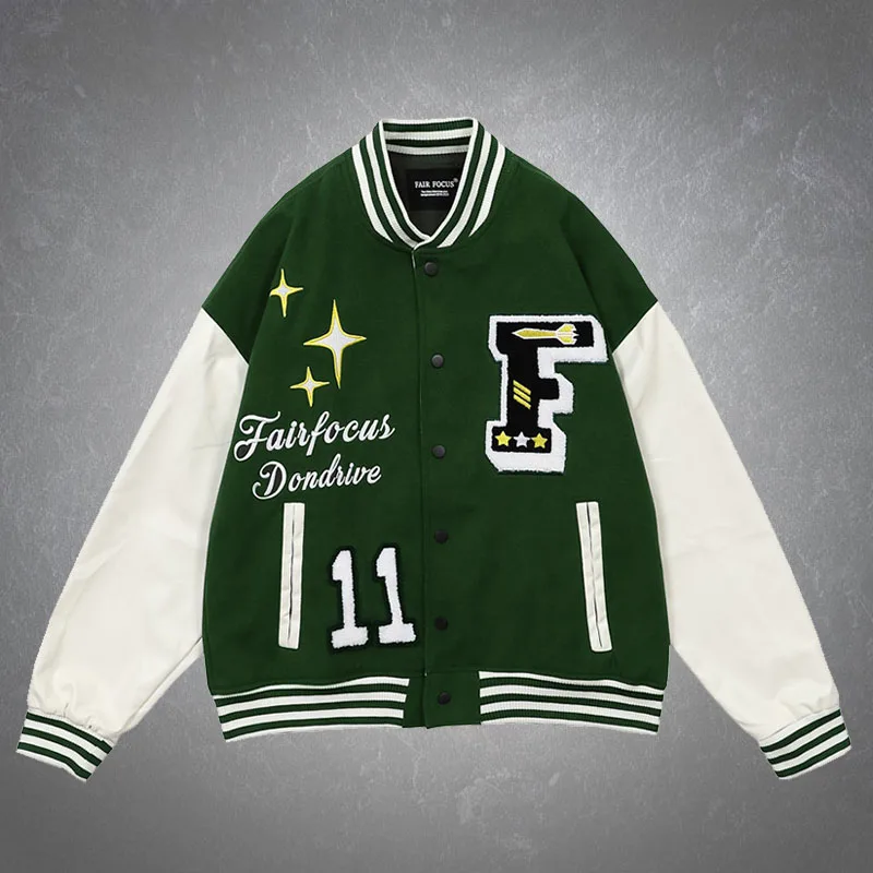 Hip Hop Vintage Embroidery Goddess Baseball Jackets Men Streetwear Patchwork Color Block PU Leather Varsity Casual Coats Couples
Hip Hop Vintage Embroidery Goddess Baseball Jackets Men Streetwear Patchwork Color Block PU Leather Varsity Casual Coats Couples