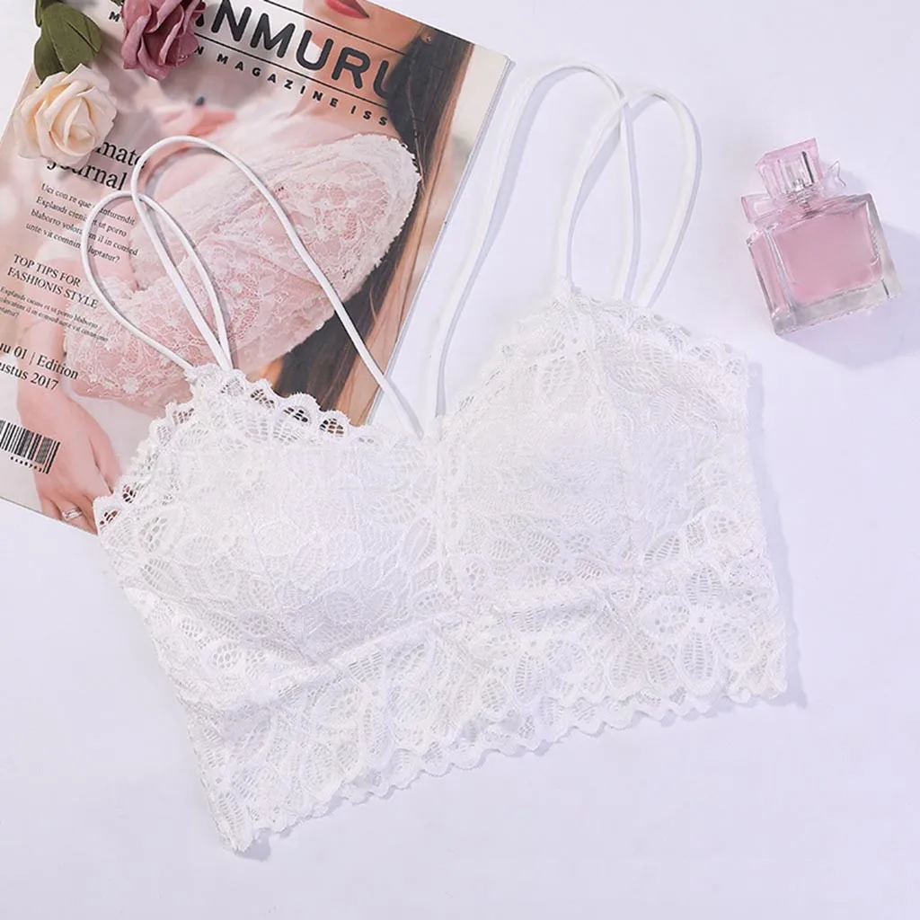 Bra Wireless Bras for Women Sexy Lingerie Floral Lace Sexy Bralette Push Up Bra Plus Size Straps Backless Bras Exotic Apparel
Bra Wireless Bras for Women Sexy Lingerie Floral Lace Sexy Bralette Push Up Bra Plus Size Straps Backless Bras Exotic Apparel