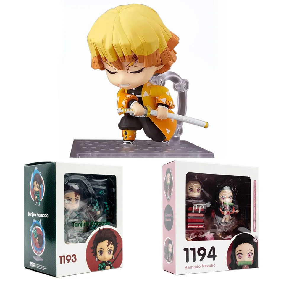 Demon Slayer Zenitsu Agatsuma 1334 Kamado Tanjirou 1193 Nezuko 1194 PVC Action Figure Collectible Model Toy
Demon Slayer Zenitsu Agatsuma 1334 Kamado Tanjirou 1193 Nezuko 1194 PVC Action Figure Collectible Model Toy