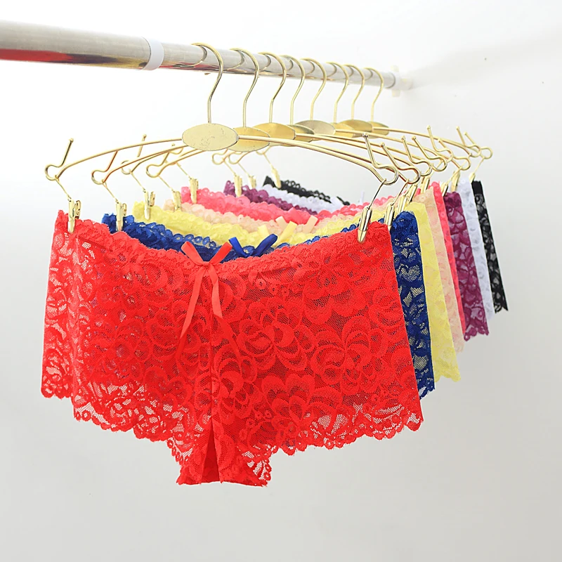 Women'S Panties Sexy Lace Panties Ladies Fashion Lingerie Bow Seamless Panties Briefs Boxer Panties Low Waist Panties
Women'S Panties Sexy Lace Panties Ladies Fashion Lingerie Bow Seamless Panties Briefs Boxer Panties Low Waist Panties