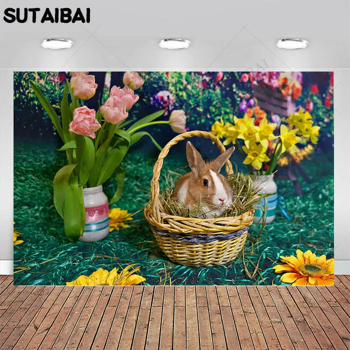 Easter Children Birthday Background Spring Photo Studio Bunny Decoration Door Decor Portrait Backdrop Carrot Flowers Vinyl Props
Easter Children Birthday Background Spring Photo Studio Bunny Decoration Door Decor Portrait Backdrop Carrot Flowers Vinyl Props