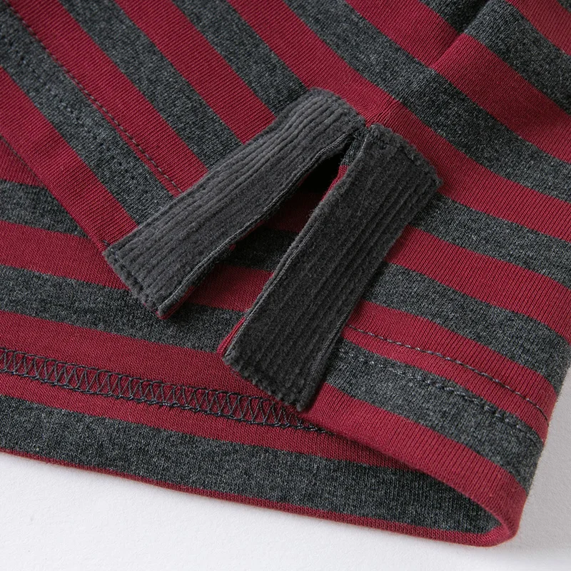 DKH15238 dave bella autumn 5Y-13Y kids clothes children fashion striped pockets T-shirt boys high quality fashion tees 
DKH15238 dave bella autumn 5Y-13Y kids clothes children fashion striped pockets T-shirt boys high quality fashion tees