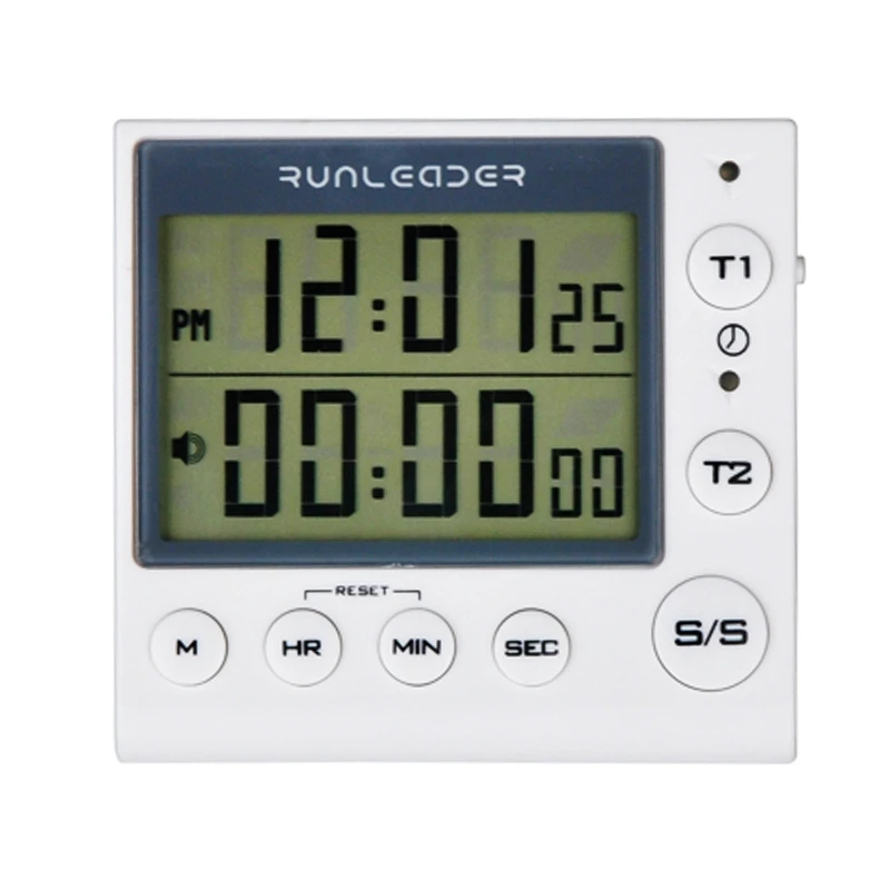 New Kitchen Timer Digital Countdown Timer 2 Channel Flashing LED for Lab Electronic Kitchen Homework Workout Cooking
New Kitchen Timer Digital Countdown Timer 2 Channel Flashing LED for Lab Electronic Kitchen Homework Workout Cooking