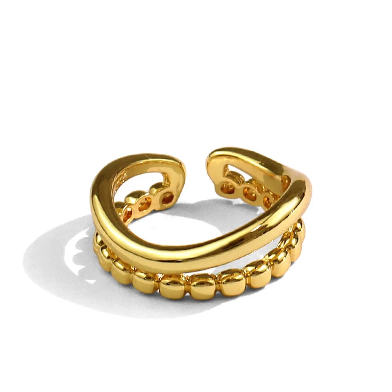 ZN Europe and America New Vintage Metal Ring Trendy Hollow Out Beads Opening Finger Rings for Women Fashion Jewelry Gifts
ZN Europe and America New Vintage Metal Ring Trendy Hollow Out Beads Opening Finger Rings for Women Fashion Jewelry Gifts