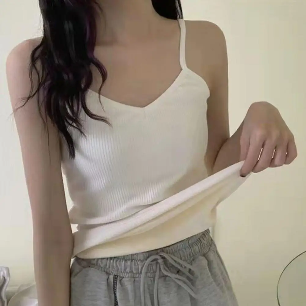 Knitting Vest Fleece Lining Solid Color Knitting Top Knitting Top Stylish Sling Vest
Knitting Vest Fleece Lining Solid Color Knitting Top Knitting Top Stylish Sling Vest