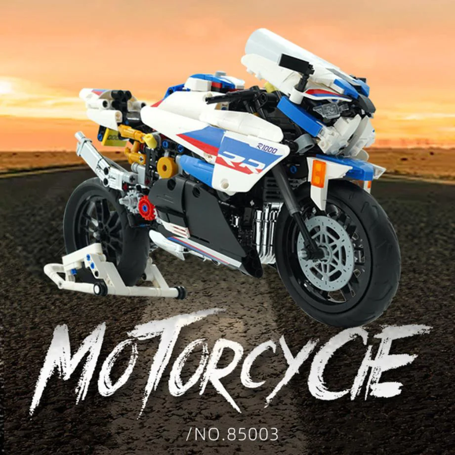 Dream vehicle technical germany brand BM S1000RR motorcycle building block motor model moc bricks educational toys collection
Dream vehicle technical germany brand BM S1000RR motorcycle building block motor model moc bricks educational toys collection