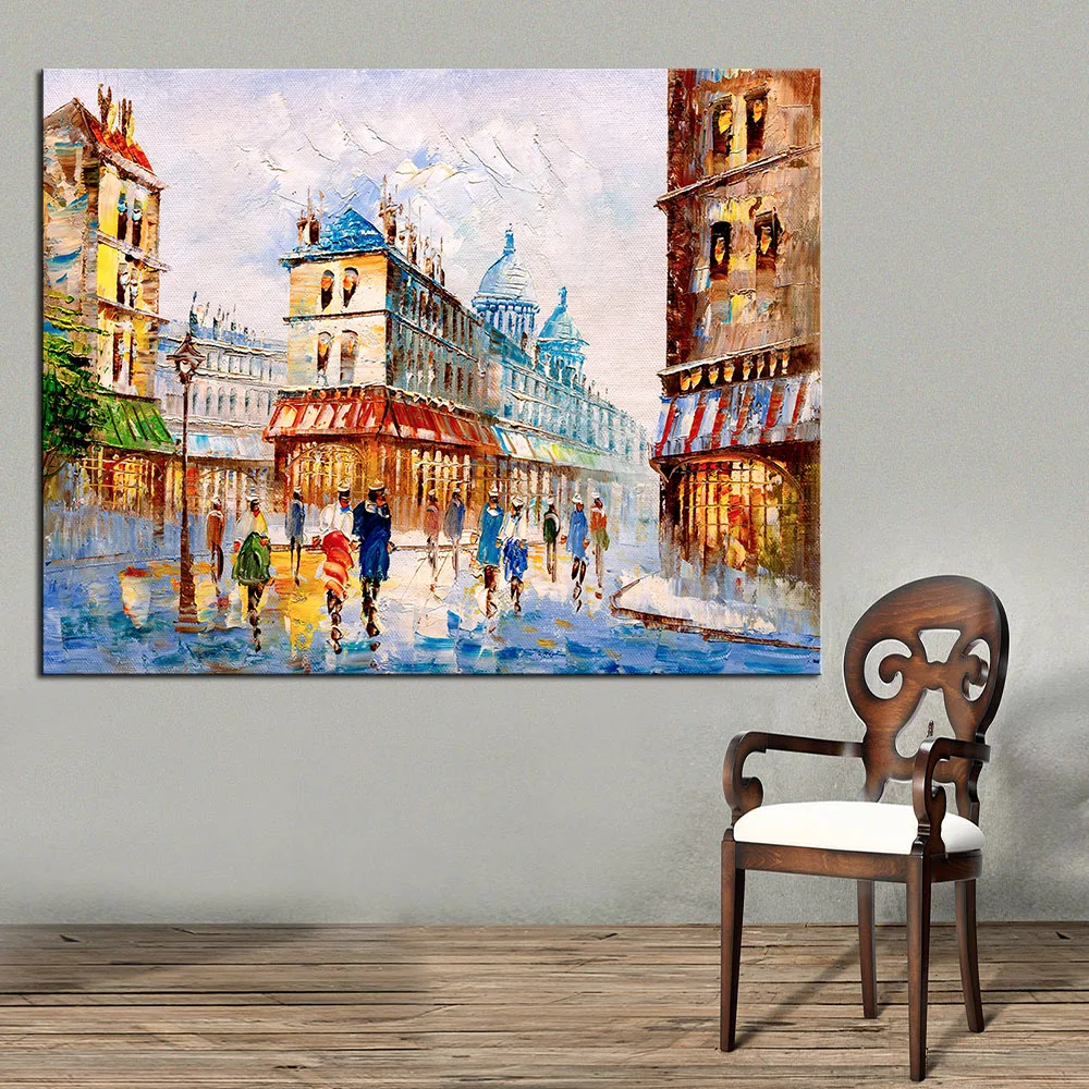 Large size Print Oil Painting home Street View of Paris art print Picture For Living Room painting No Frame
Large size Print Oil Painting home Street View of Paris art print Picture For Living Room painting No Frame