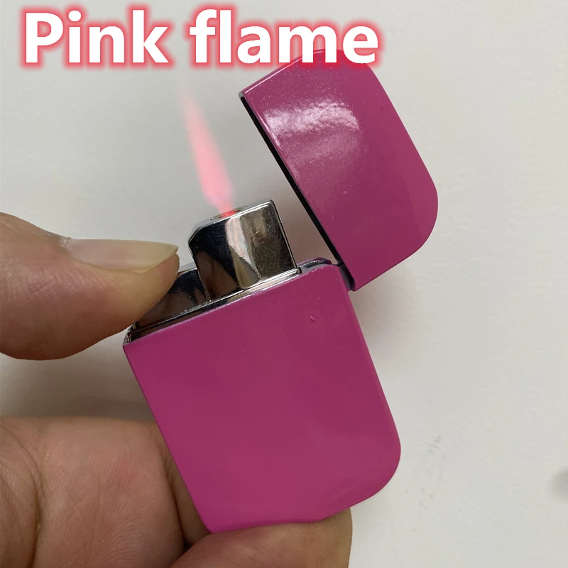 Cute Lady Butane Gas Windproof Lighter Ultra-Thin Portable Pink Flame Turbine Cigarette Lighter Cigar Accessories Small Gift
Cute Lady Butane Gas Windproof Lighter Ultra-Thin Portable Pink Flame Turbine Cigarette Lighter Cigar Accessories Small Gift