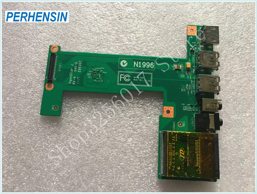 Для MSI FOR FR720 LS-E3 оригинальная HDMI аудио USB-порт печатная плата MS-1753B
Для MSI FOR FR720 LS-E3 оригинальная HDMI аудио USB-порт печатная плата MS-1753B