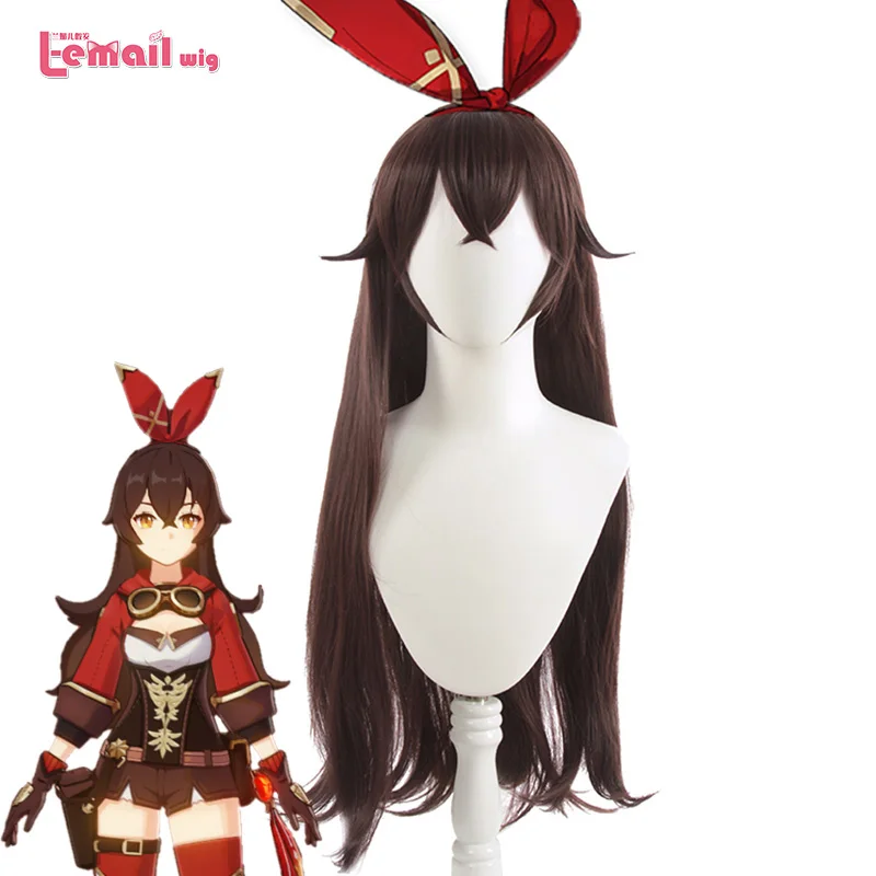L-email wig Genshin Impact Amber Cosplay Wig Genshin Impact Cosplay Straight Brown Wig with Bangs Synthetic Hair Heat Resistant
L-email wig Genshin Impact Amber Cosplay Wig Genshin Impact Cosplay Straight Brown Wig with Bangs Synthetic Hair Heat Resistant