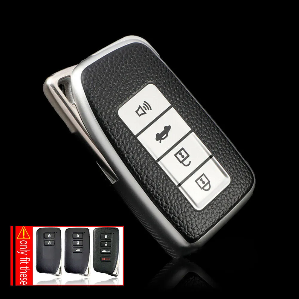 Key Protector Soft TPU Leather Full Sealed Case Cover For Lexus IS GS RX ES NX LS RC Key Fob
Key Protector Soft TPU Leather Full Sealed Case Cover For Lexus IS GS RX ES NX LS RC Key Fob