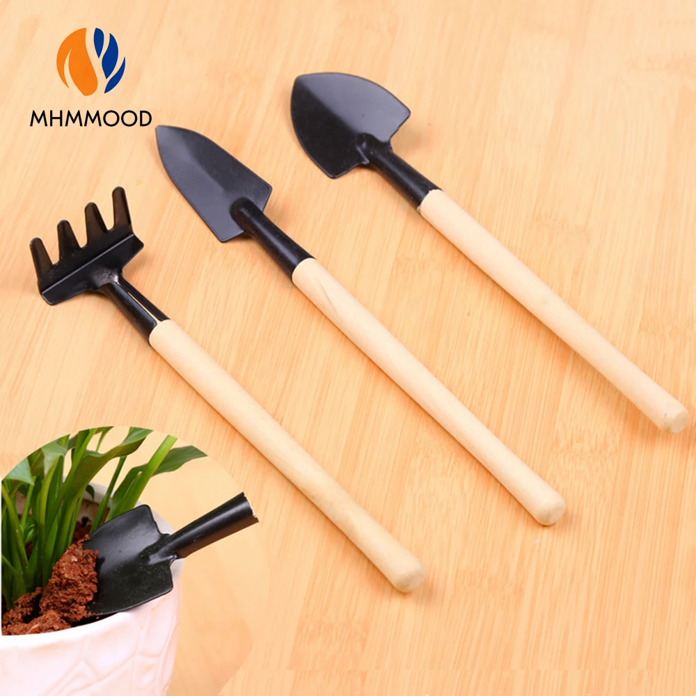 3pcs Mini Portable Home Gardening Tool Set Metal Head Shovel Rake Spade With Handle Plant Transplantation Soil Loosening Weeding
3pcs Mini Portable Home Gardening Tool Set Metal Head Shovel Rake Spade With Handle Plant Transplantation Soil Loosening Weeding