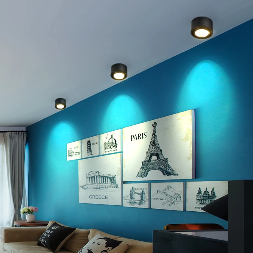 Creative Round Spotlights led Surface Mounted Aluminum Spotlight Showroom Living room Lighting Light Fixture FREE OPEN RF14
Creative Round Spotlights led Surface Mounted Aluminum Spotlight Showroom Living room Lighting Light Fixture FREE OPEN RF14