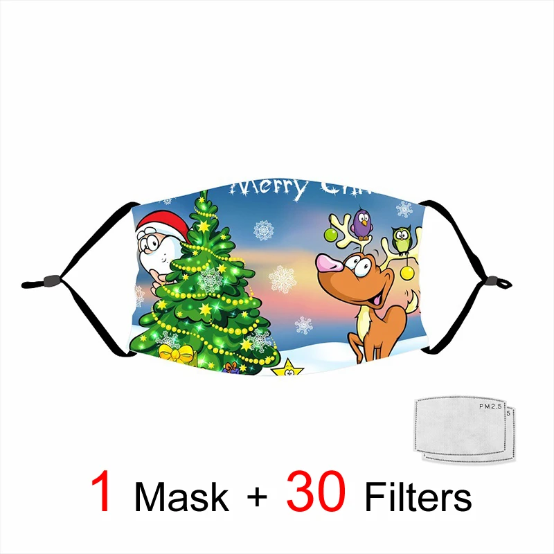 Christmas Face Mask Reusable Cotton Printed Mouth Cover For Kids Mascarillas Adjustable Dustproof Filters Cloth Masks
Christmas Face Mask Reusable Cotton Printed Mouth Cover For Kids Mascarillas Adjustable Dustproof Filters Cloth Masks