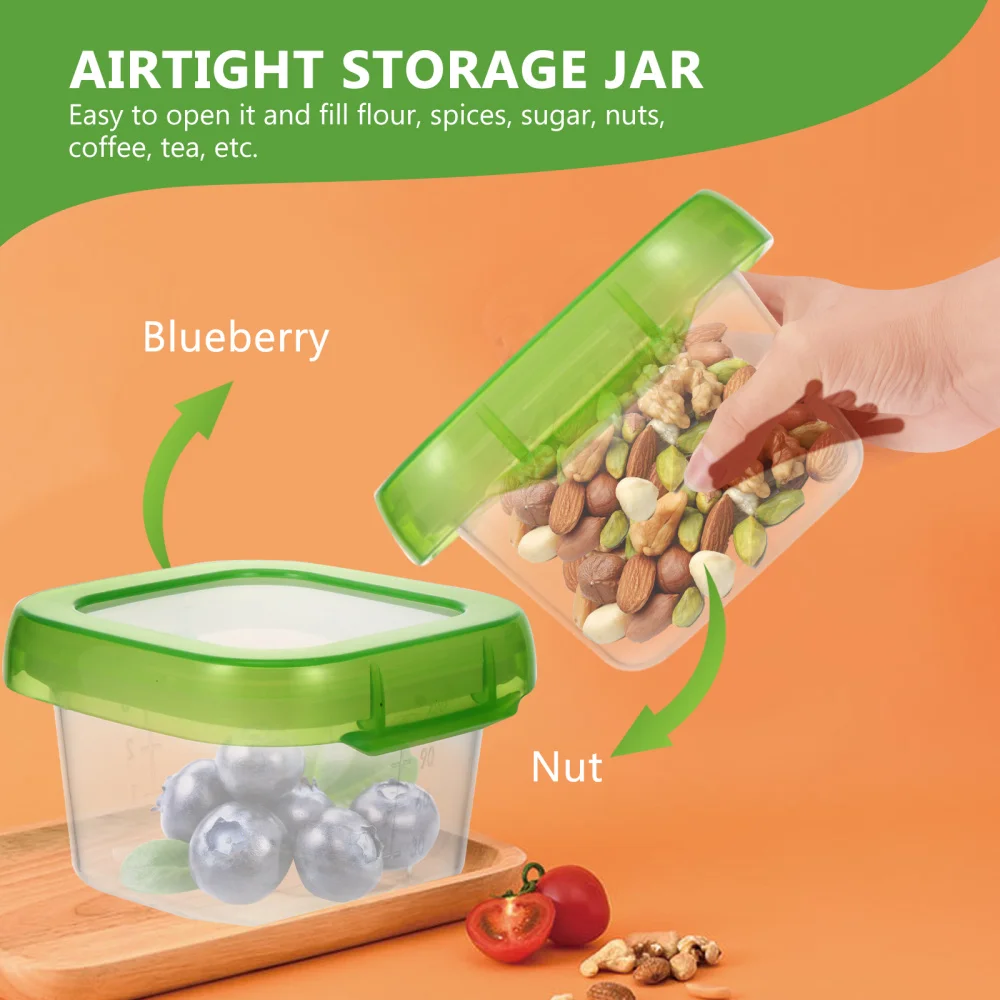 4Pcs Infant Feeding Boxes Durable Food Storage Cases Baby Supply with Base Plate
4Pcs Infant Feeding Boxes Durable Food Storage Cases Baby Supply with Base Plate