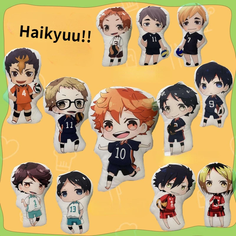 40 см Аниме Haikyuu! Диванная подушка, подушка особой формы, двухсторонняя мягкая плюшевая игрушка, кукла Tobio kageykei Tsukishima Манга
40 см Аниме Haikyuu! Диванная подушка, подушка особой формы, двухсторонняя мягкая плюшевая игрушка, кукла Tobio kageykei Tsukishima Манга