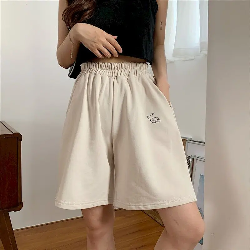 2021 Summer Five-point Cartoons Printing Shorts Women Clothing Korean Loose Wide-legged Female Student Straight Casual Workout
2021 Summer Five-point Cartoons Printing Shorts Women Clothing Korean Loose Wide-legged Female Student Straight Casual Workout