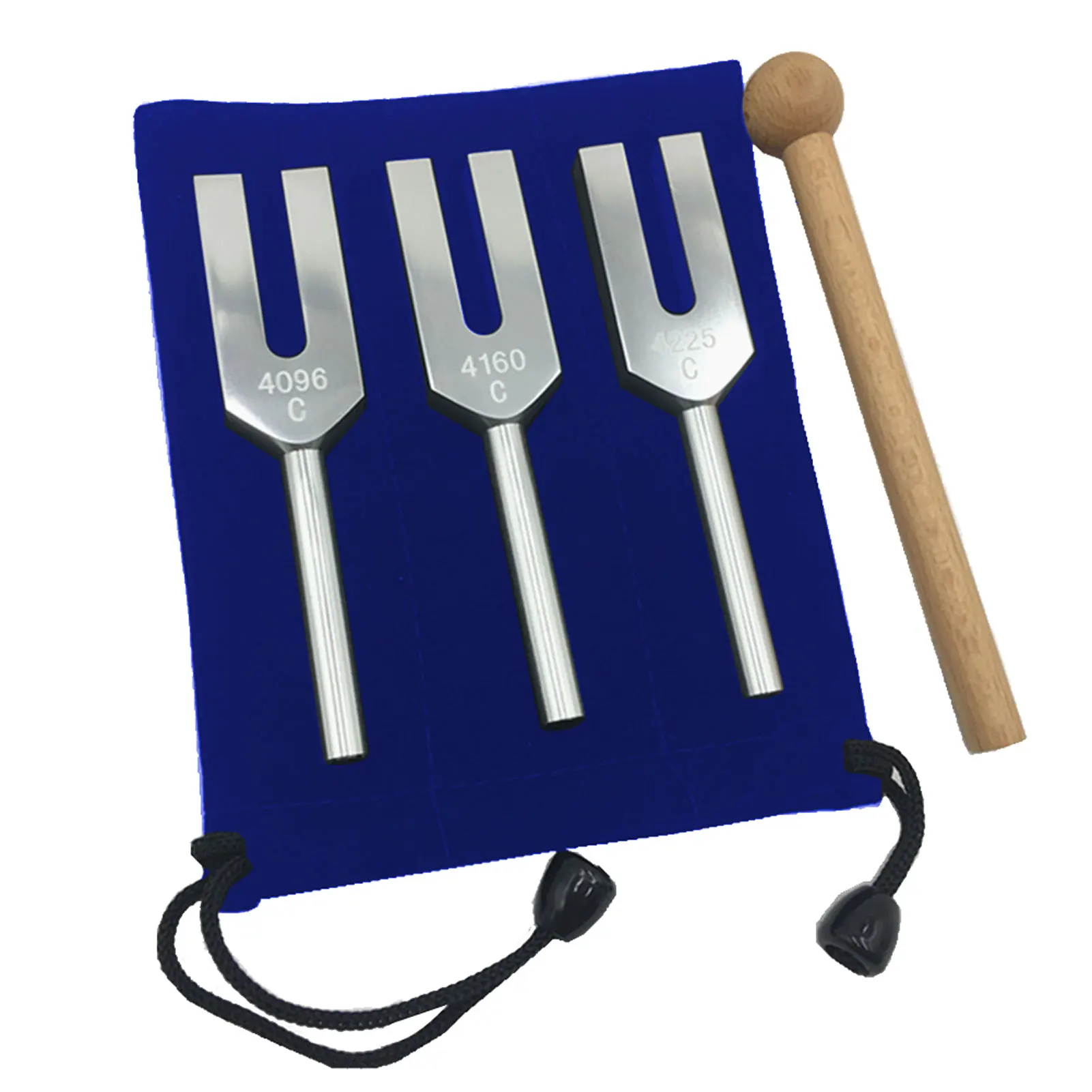 3pcs/set Wooden Hammer Velvet Bag Therapy Portable Sound Physics Vibration Meditation Instrument Aluminium Alloy Tuning Fork Set
3pcs/set Wooden Hammer Velvet Bag Therapy Portable Sound Physics Vibration Meditation Instrument Aluminium Alloy Tuning Fork Set