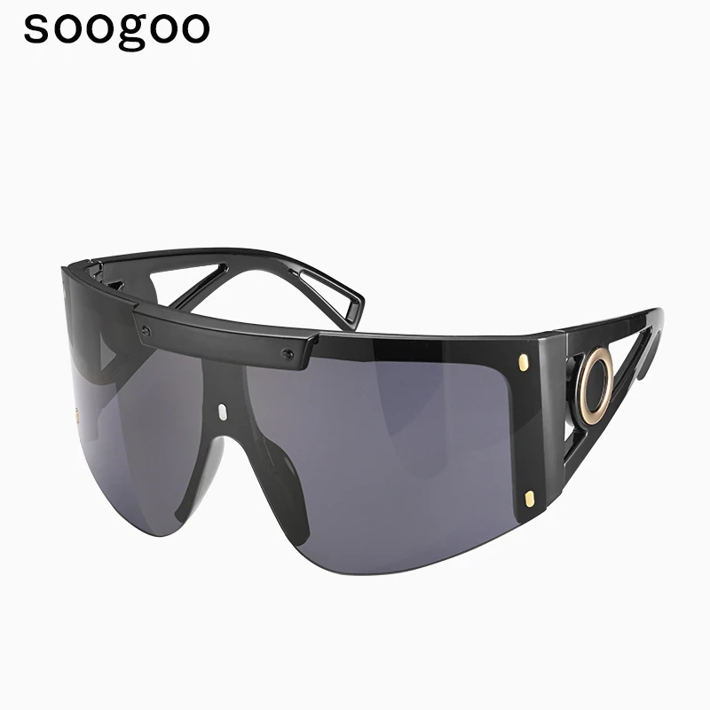 2021 Trendy Driving One-piece Goggle Full Screen Square Fashion Classic Sun Glasses Luxury Brand Designer Eyewear UV400 Lunettes
2021 Trendy Driving One-piece Goggle Full Screen Square Fashion Classic Sun Glasses Luxury Brand Designer Eyewear UV400 Lunettes