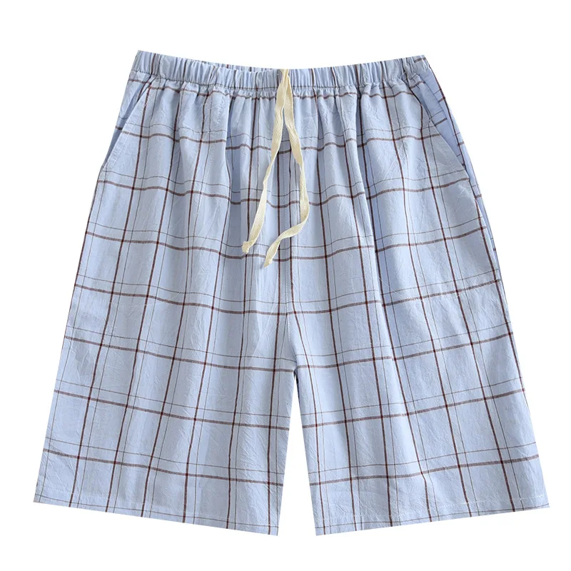 Newest Style Cotton Plaid Design Men Shorts Pajama Pants Cotton Loose and Cool Home Pants Summer Sleep Shorts Men
Newest Style Cotton Plaid Design Men Shorts Pajama Pants Cotton Loose and Cool Home Pants Summer Sleep Shorts Men