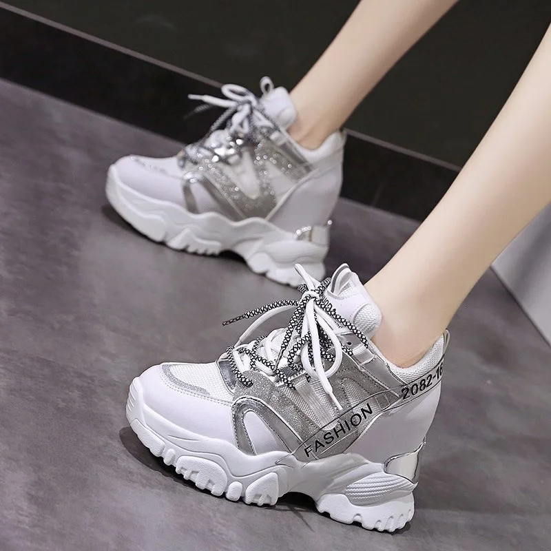 Spring and autumn thick soled shoes female muffin popular spring new sports shoes lace up shallow mouth
Spring and autumn thick soled shoes female muffin popular spring new sports shoes lace up shallow mouth