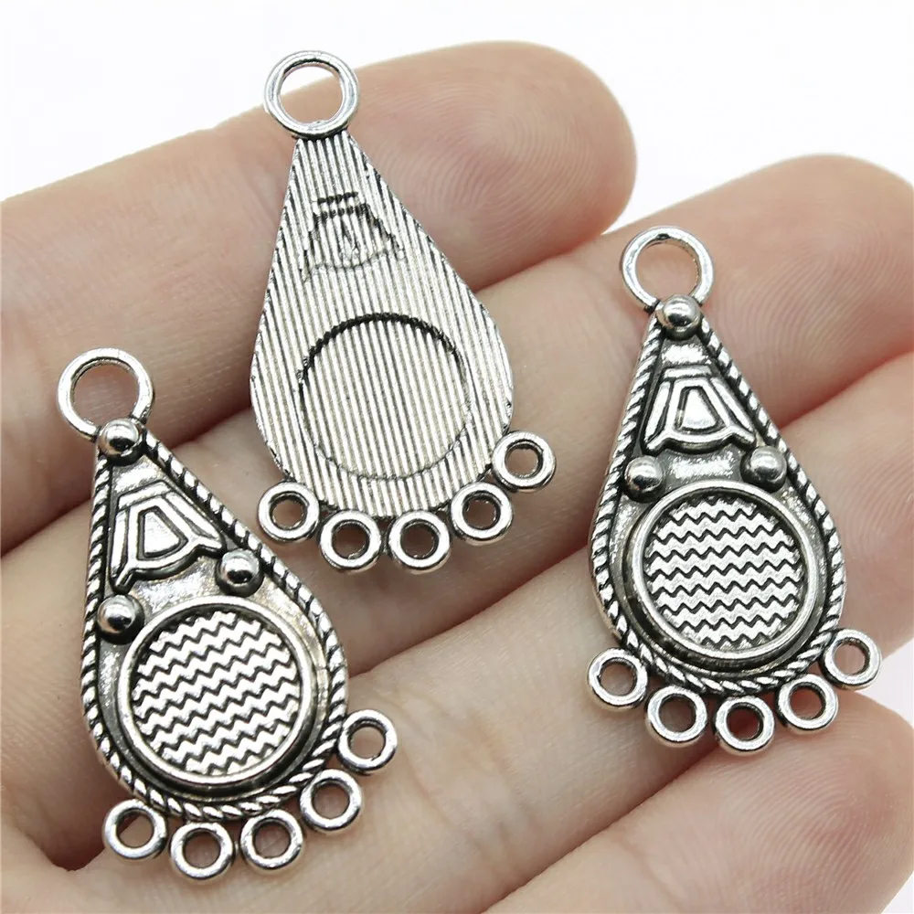 8pcs 35x19mm Charm Earrings Connector Fit 10mm Cabochon Earrings Connectors Teardrop Shaped Earrings Connector
8pcs 35x19mm Charm Earrings Connector Fit 10mm Cabochon Earrings Connectors Teardrop Shaped Earrings Connector