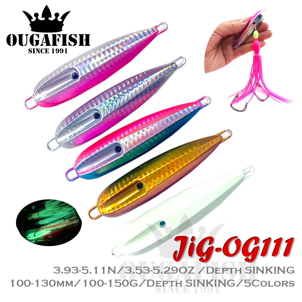 Rubber Jig Fishing Lure Weights100-150g Jigging Metal Bass Artificial Lures Luminous Squid Hook Soft Bait Peche Carp Fish Tackle
Rubber Jig Fishing Lure Weights100-150g Jigging Metal Bass Artificial Lures Luminous Squid Hook Soft Bait Peche Carp Fish Tackle