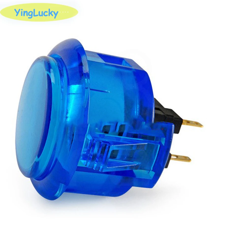 1 шт. оригинальный obsc-30mm sanwa Кнопки прозрачный Аркады пуговицы для DIY джойстик