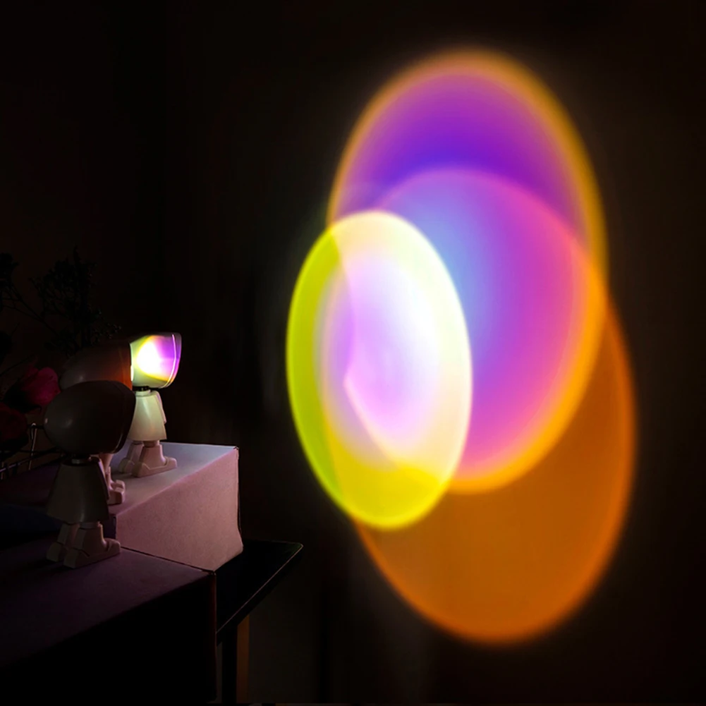Robot Design USB LED Projector Atmosphere Night Light Touch Control Photography Home Room Wall Decoration Projection Lamp#38
Robot Design USB LED Projector Atmosphere Night Light Touch Control Photography Home Room Wall Decoration Projection Lamp#38