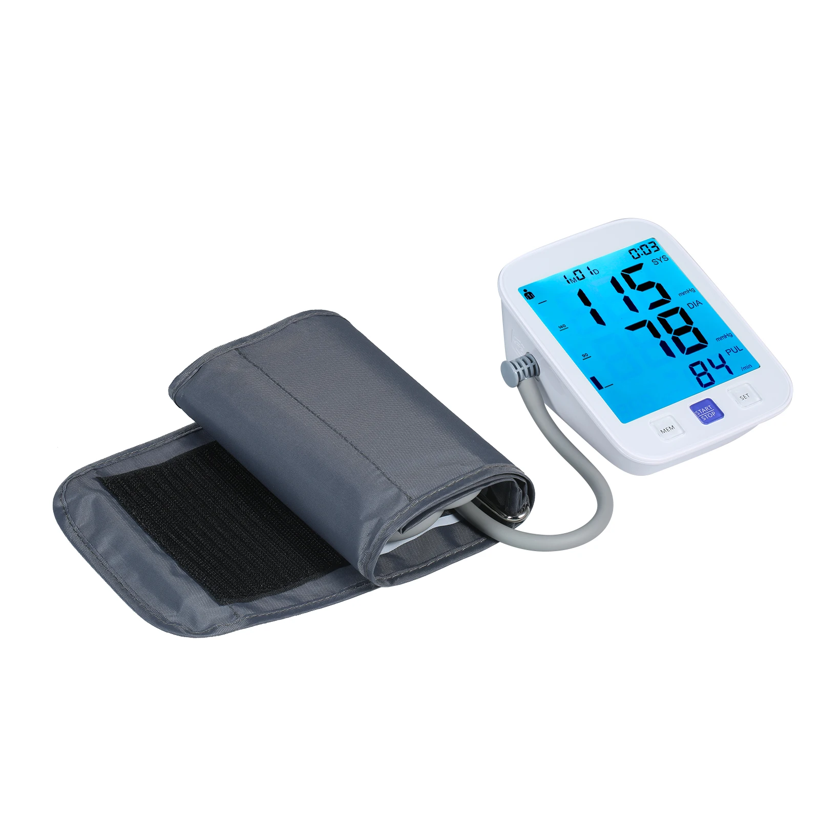 Automatic Upper-arm Blood Pressure Monitor Digital with Large Cuff Upper-arm Pulse Machine BP Meter for Medical Household Use
Automatic Upper-arm Blood Pressure Monitor Digital with Large Cuff Upper-arm Pulse Machine BP Meter for Medical Household Use