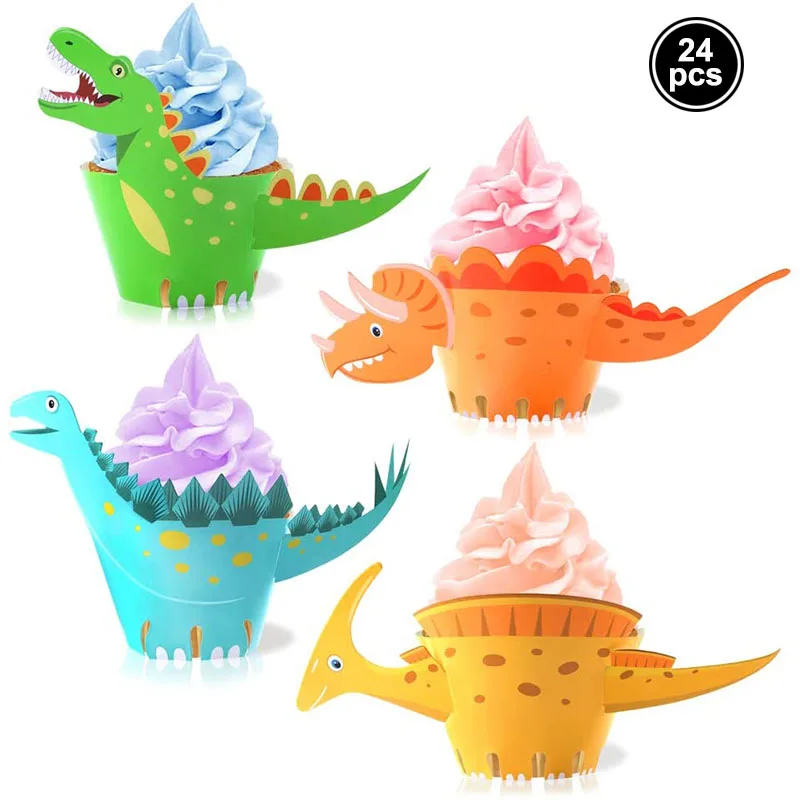 Картонные обертки для кексов с динозаврами PartiesTour
Картонные обертки для кексов с динозаврами PartiesTour